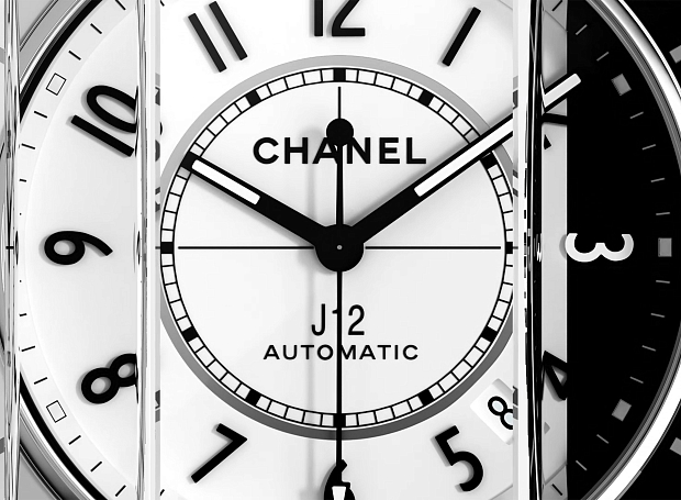 Игра черного и белого в кампании новых часов Chanel J12 Paradoxe