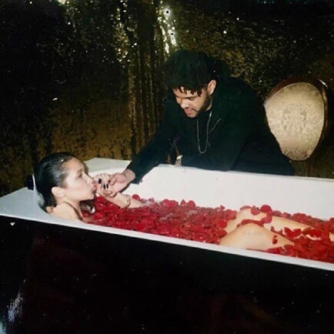 The Weeknd и Белла Хадид фото фото № 8