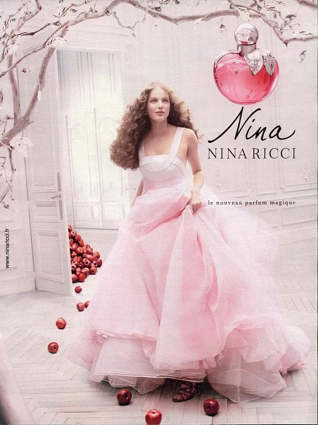 Реклама туалетной воды Nina Ricci Nina с Русланой Коршуновой фото № 4