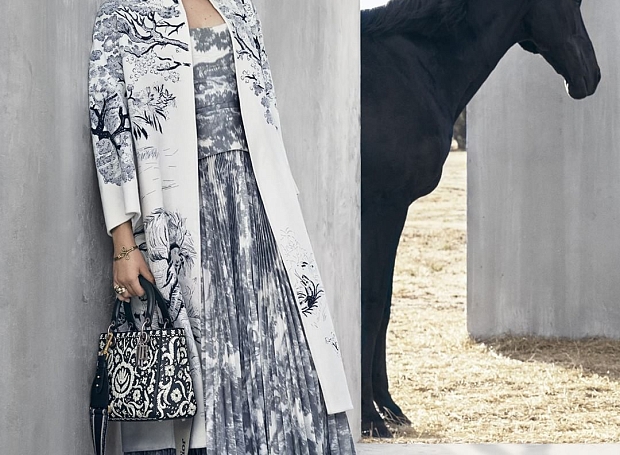 Дженнифер Лоуренс в рекламной кампании Dior Cruise 2019