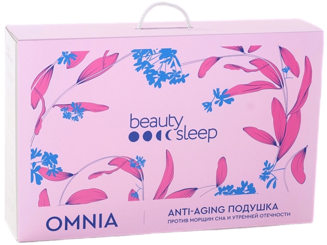 Anti-Aging подушка Omnia против морщин сна и утренней отечности в весеннем дизайне, Beauty Sleep фото № 27