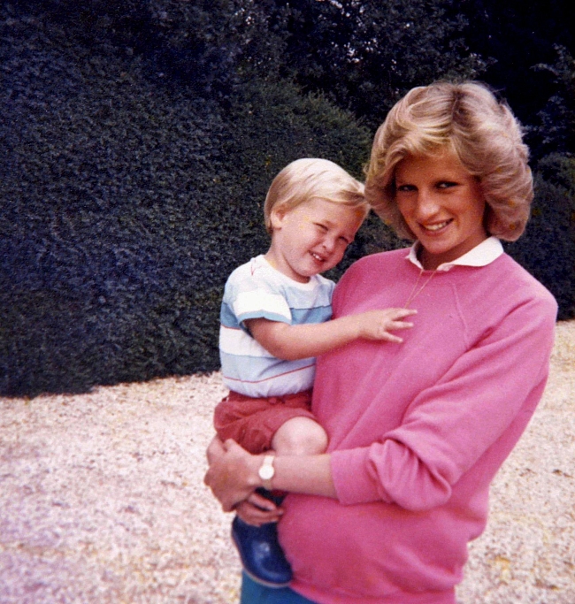 Принц Уильям и принцесса Диана, 1984 год фото № 6