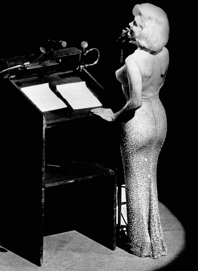 Мэрилин Монро в том самом платье, 1962 год фото № 5