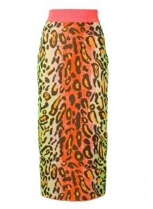 Юбка-карандаш с леопардовым принтом фото № 19
