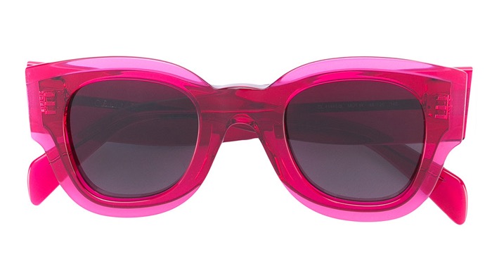 Солнцезащитные очки с объемной оправой Céline, 24 720 руб.  фото № 6