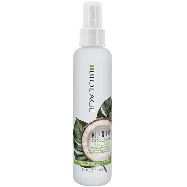 Мультифункциональный спрей-уход для волос Biolage All-In-One Coconut Infusion Multi-Benefit Spray фото № 7