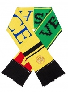 Шерстяной шарф с логотипом фото № 11