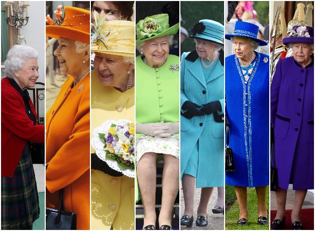 Каждый охотник желает знать: 7 выходов Елизаветы II в цветах радуги