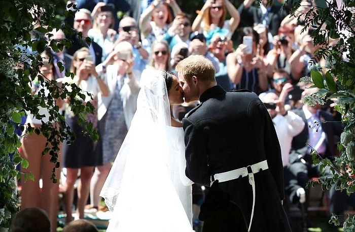 Свадьба принца Гарри и Меган Маркл: венчание в часовне Святого Георгия фото № 23