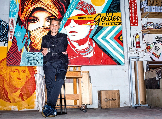 Стрит-арт-художник Шепард Фейри: «Сталкиваясь с ограничениями, человек становится более креативным»