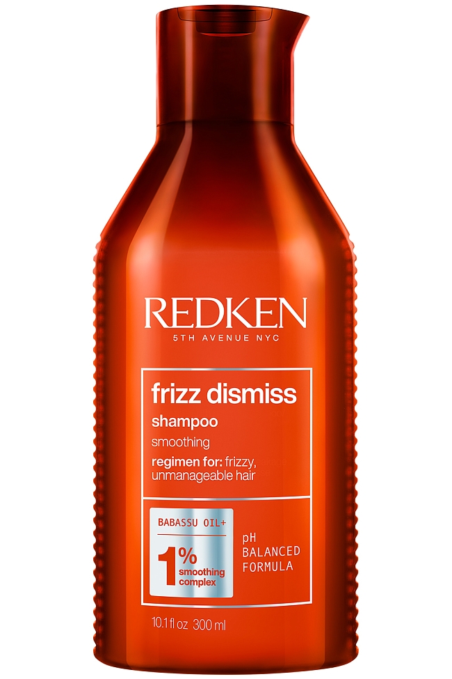 Смягчающий шампунь для дисциплины всех типов непослушных волос Redken Frizz Dismiss фото № 7