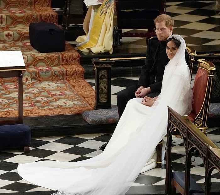 Свадьба принца Гарри и Меган Маркл: венчание в часовне Святого Георгия фото № 15
