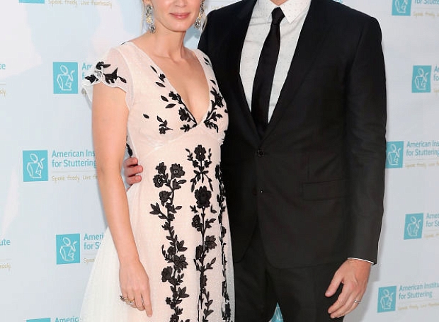 Power couple: Эмили Блант и Джон Красински на благотворительном мероприятии