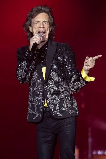Мик Джаггер на выступлении The Rolling Stones в Германии, 2017 год фото № 4