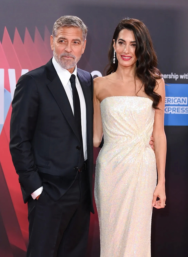 Джордж и Амаль Клуни фото № 3