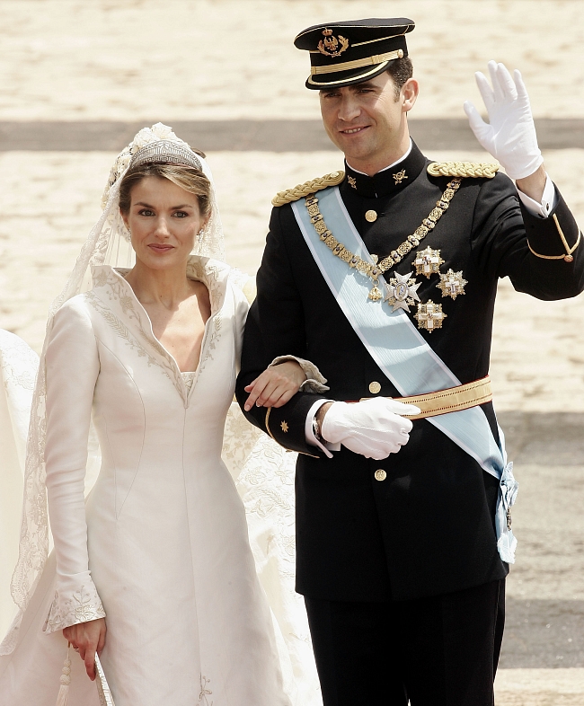 Свадьба принцессы Летиции и принца Фелипе фото № 4