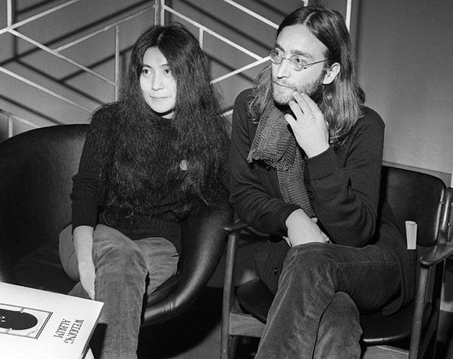 Йоко Оно и Джон Леннон фото № 5