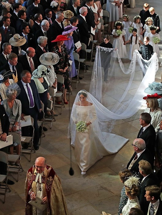 Свадьба принца Гарри и Меган Маркл: венчание в часовне Святого Георгия фото № 7