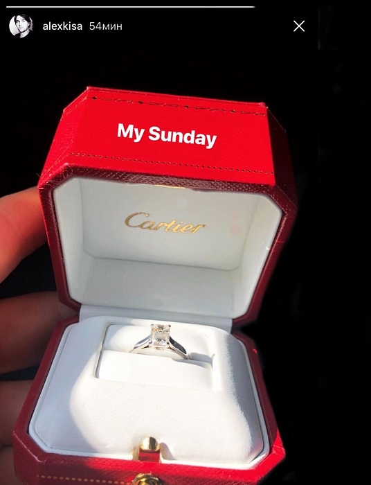 То самое кольцо Cartier, подаренное Киселевым невесте фото № 5