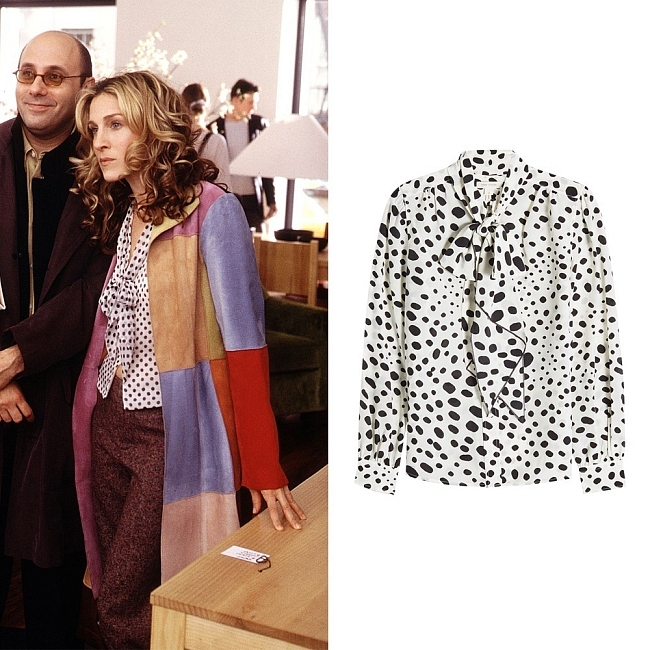 Блуза в горох Marc Jacobs, 29 100 руб.  фото № 3