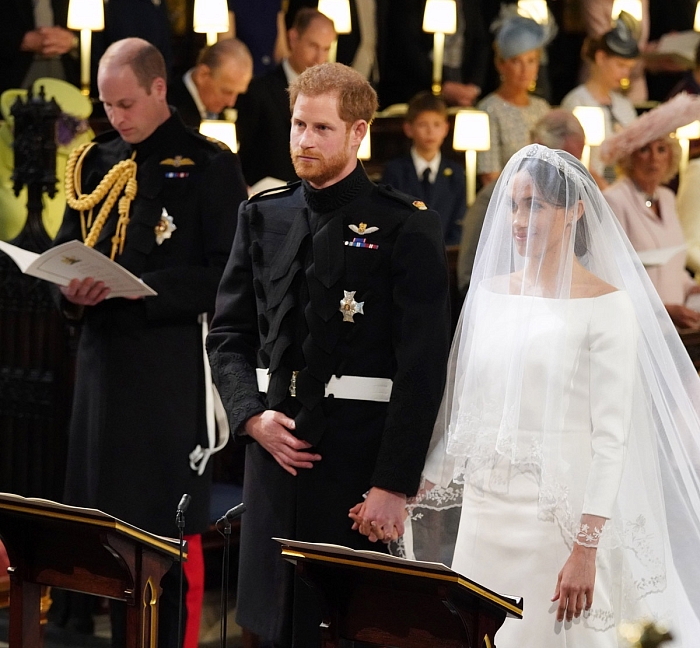 Свадьба принца Гарри и Меган Маркл: венчание в часовне Святого Георгия фото № 3
