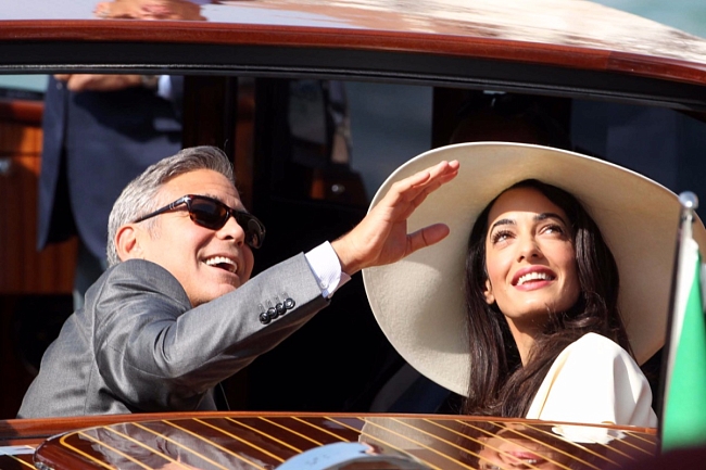 Джордж и Амаль Клуни фото № 3