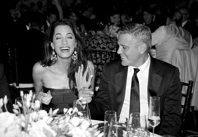 Почему Джордж Клуни без ума от Амаль: 27 фотодоказательств безумной любви актера фото № 1