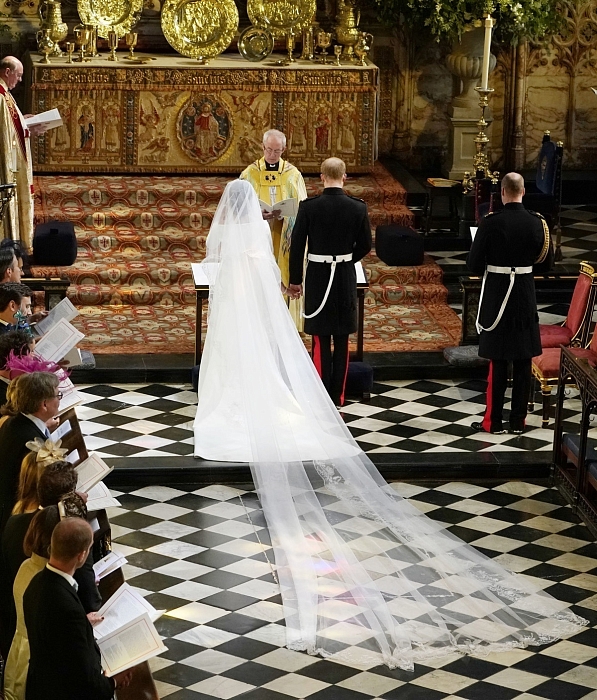 Свадьба принца Гарри и Меган Маркл: венчание в часовне Святого Георгия фото № 9