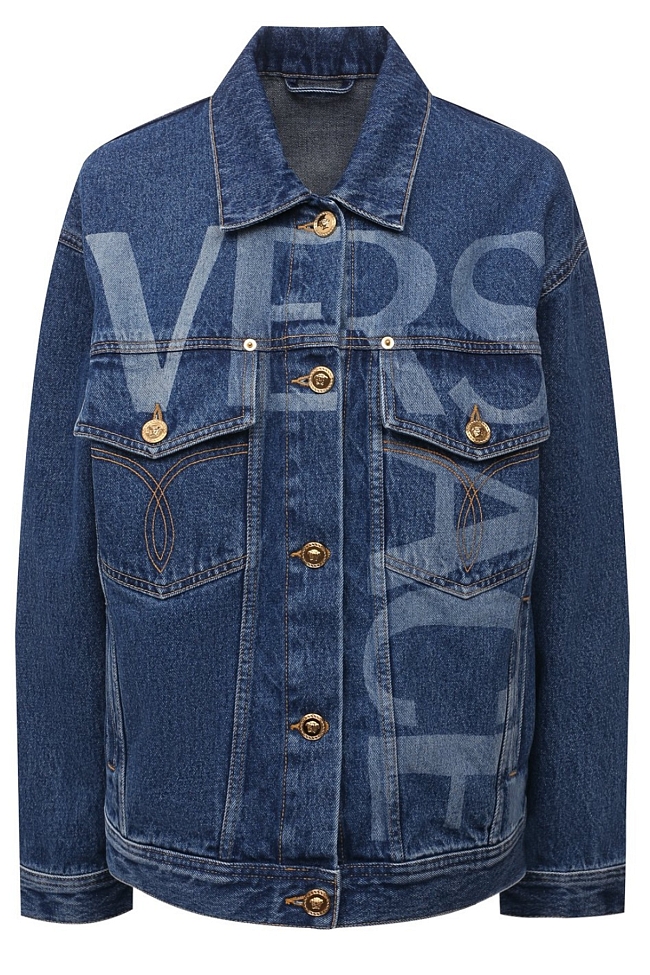 Джинсовая куртка Versace, 114500 рублей, versace.ru фото № 1