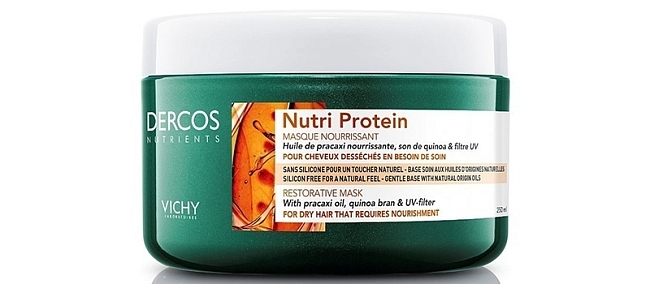 Восстанавливающая маска для волос Vichy Dercos Nutrients Nutri Protein фото № 3