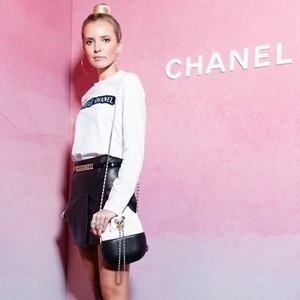 Наталья Якимчик в Chanel в pop-up бутике на Малой Бронной