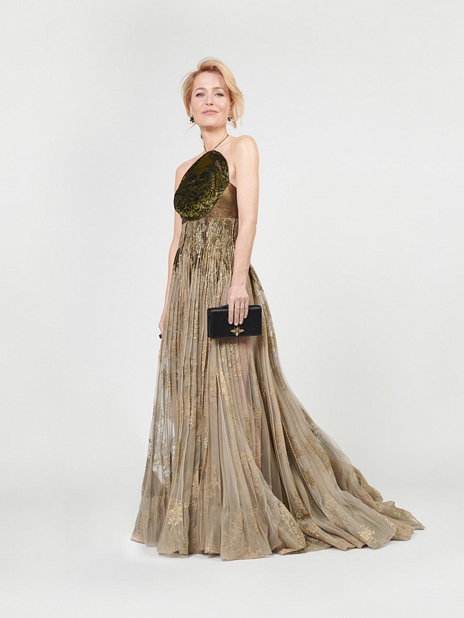 Джиллиан Андерсон в Dior Haute Couture, 2021 фото № 47