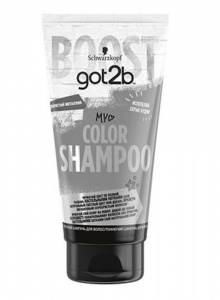 Оттеночный шампунь для волос My Color Shampoo (оттенок «Серебристый металлик») фото № 8
