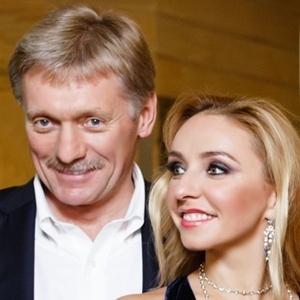 Дмитрий Песков и Татьяна Навка на юбилейном вечере в «Крокус Сити Молле» 