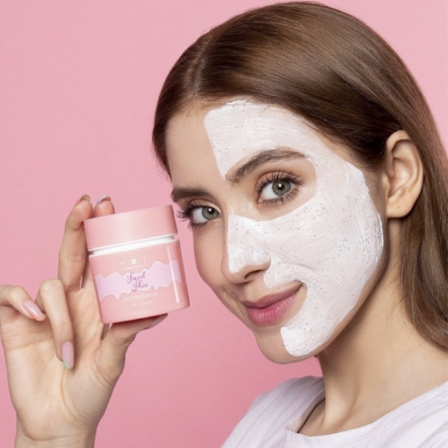 Увлажняющая маска для лица с маслом ши и экстрактом ванили Mixit Sweet Skin Ice Cream Mask фото № 12