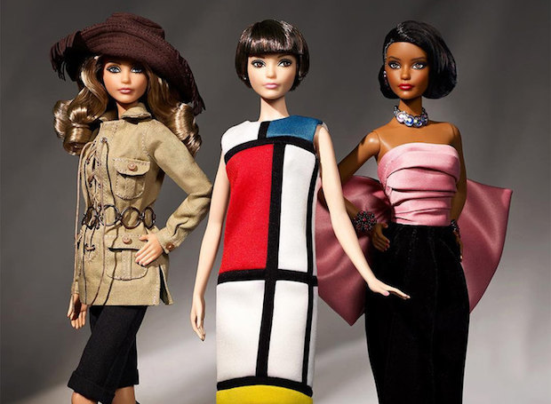 Saint Laurent и Mattel создали коллекцию кукол Барби