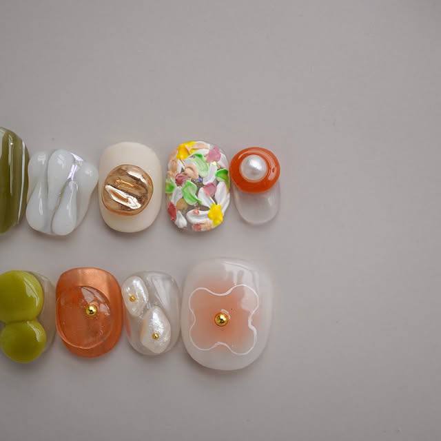 k-beauty: трендовый корейский маникюр на лето-2025 фото № 1 @yu_shop_nail фото № 1