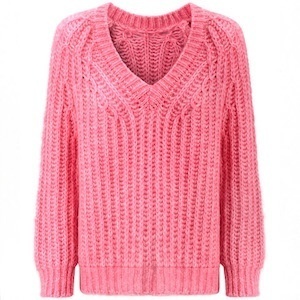Вещь дня: уютный свитер Mango цвета millennial pink 