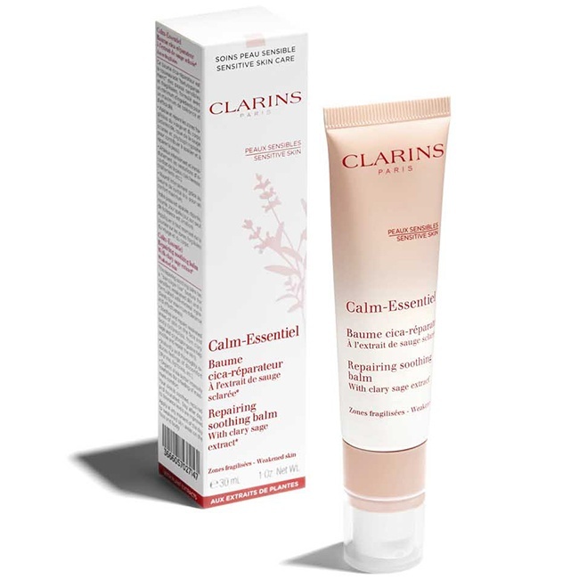 Восстанавливающий бальзам для чувствительной кожи лица и тела Clarins Calm-Essentiel фото № 3