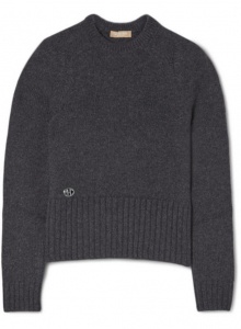 Серый кашемировый свитер  фото № 4