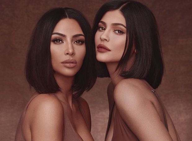 Twins: Ким Кардашьян и Кайли Дженнер в новой рекламной кампании