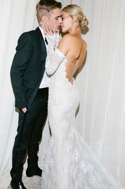 Отлично смотрятся вместе: Джастин и Хейли Бибер поделились новыми фото со свадьбы фото № 3