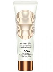 Солнцезащитный крем для лица Silky Bronze Cellular Protective Cream For Face SPF50+ фото № 27