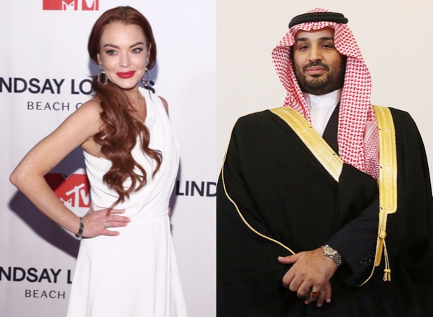Слухи: Линдси Лохан встречается с принцем Саудовской Аравии