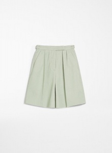 Удлиненные шорты пастельно-зеленого оттенка фото № 10
