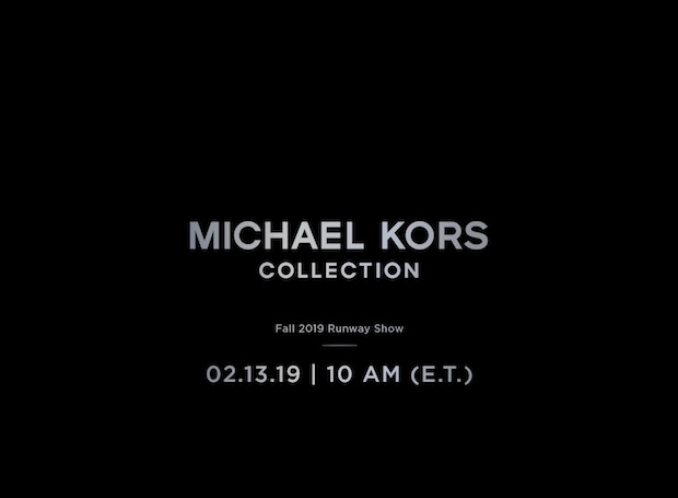 Прямая трансляция показа Michael Kors Collection FW 2019/20