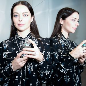 Марина Александрова на парфюмерной вечеринке Tiffany & Co.