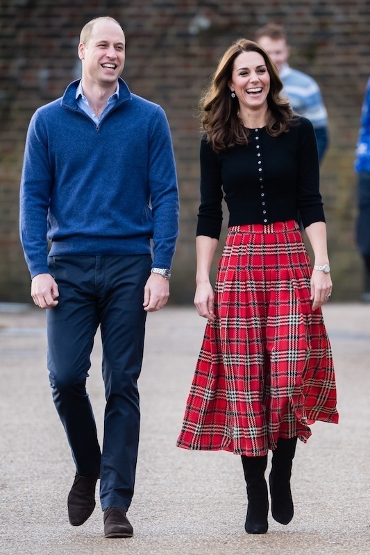 Модные образы на 14 февраля, как у Кейт Миддлтон и принца Уильяма фото № 2