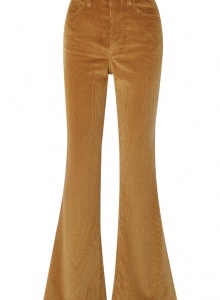 Вельветовые брюки клеш в стиле 70-х фото № 1