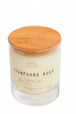 Натуральная свеча Champagne Rose